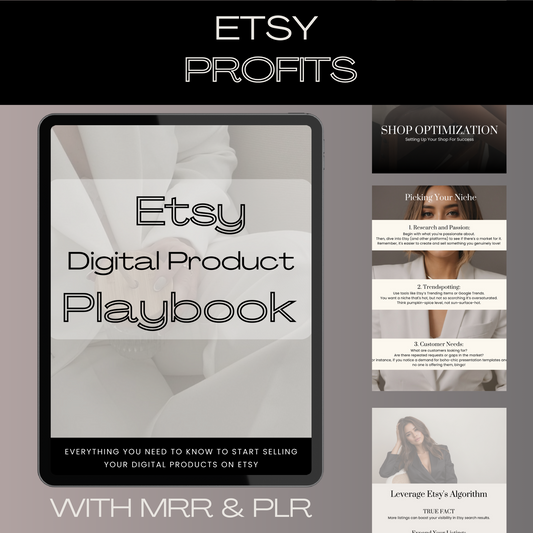 Etsy Digital Product Playbook